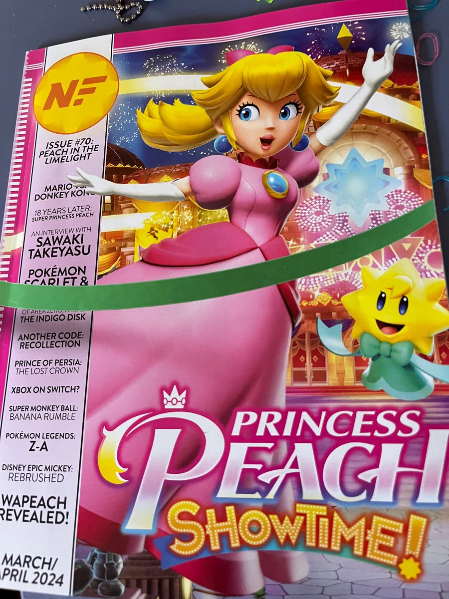 Got the Princess Peach issue of Nintendo Force yesterday. Y’all have no idea how excited my daughter was; kids both want that poster on their wall ☠️☠️☠️