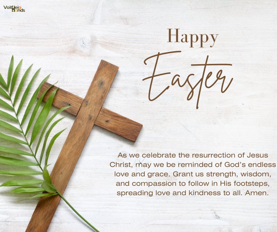 Rejoice in the beauty of new beginnings, for He is Risen! 🙏🏼 Happy Easter Everyone! Wishing you all an amazing day filled with joy and celebration ahead. 🌷🐣 #newbeginnings #easterblessings #joyfuleaster #eastersunday #eastervibes #voitheia #voitheiahands #voitheiahelpinghands