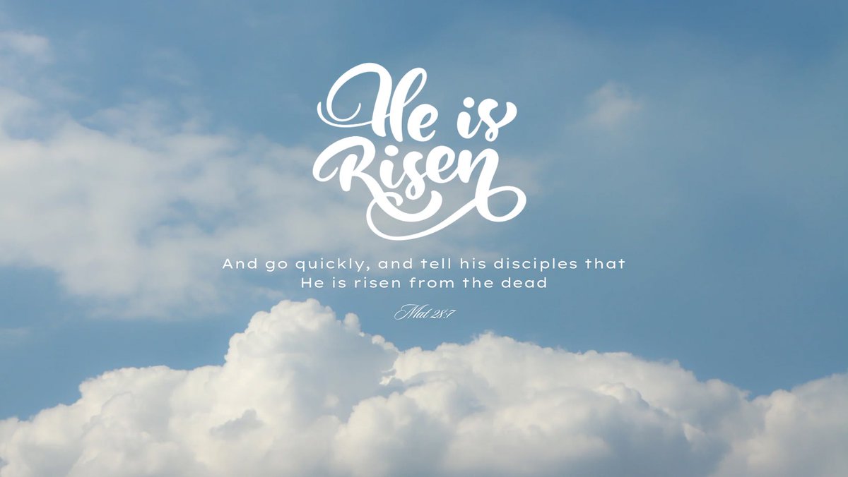 Wishing everyone a blessed and joyful Easter! As we come together to celebrate the good news, may the message of hope and renewal resonate in our lives and communities.