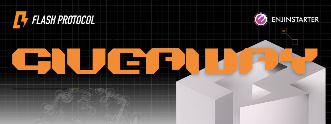 To celebrate our partnership, <a href="/enjinstarter/">ENJINSTARTER</a> and <a href="/flashprotocol/">Flash Protocol</a> are giving away 250,000 $FLASH tokens to 10 lucky winners! 🌟 

Want in?
👉 bit.ly/ejs-flash-give…

📆 Campaign ends on April 2nd, 2PM UTC

Don't miss out! 🏆