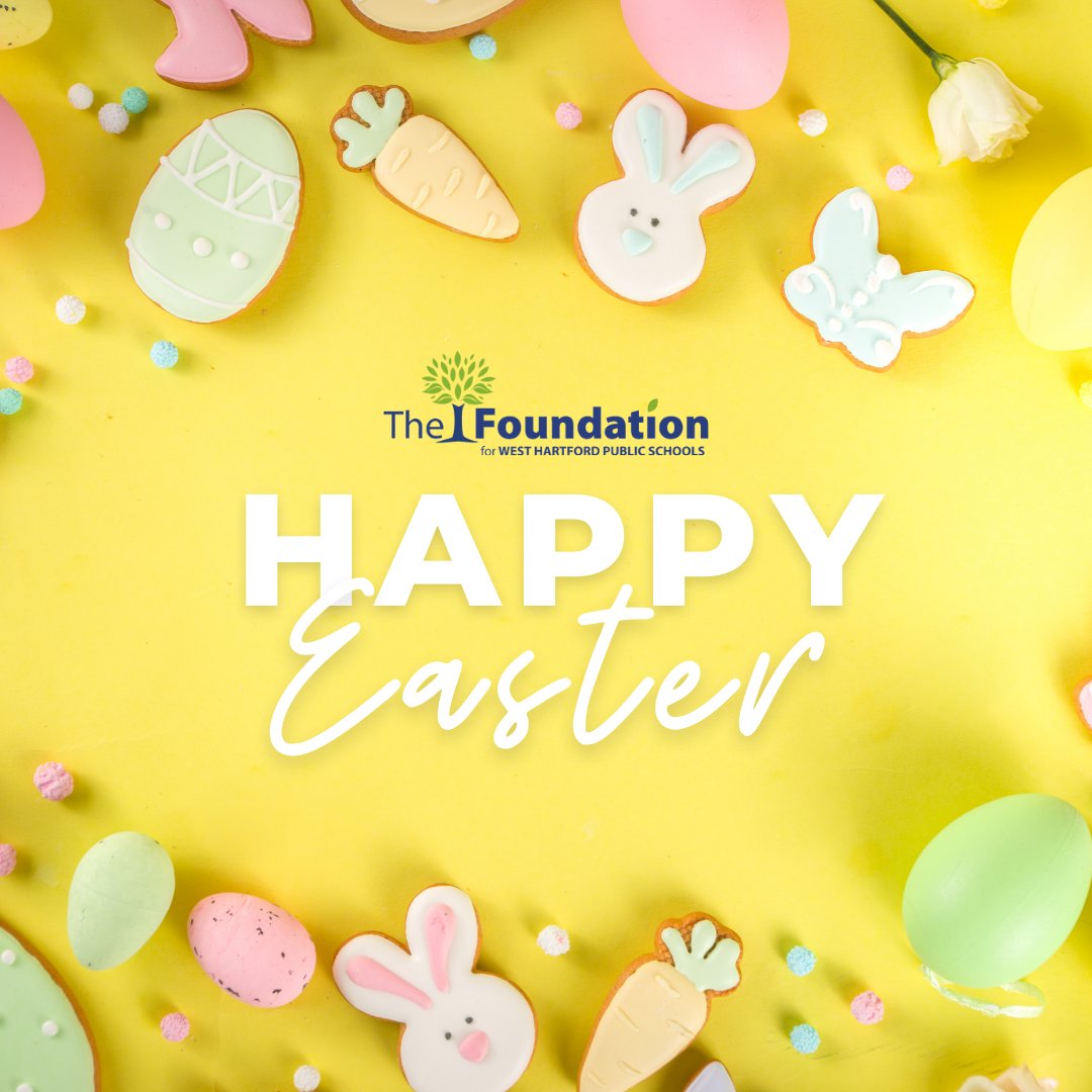 Happy Easter and welcome to spring! #EmpowerLearning #SupportEducation #westhartfordct #connecticut #publicschool #education #nonprofit #grants #grantopportunity #teachers #parents #community #westhartfordcommunity