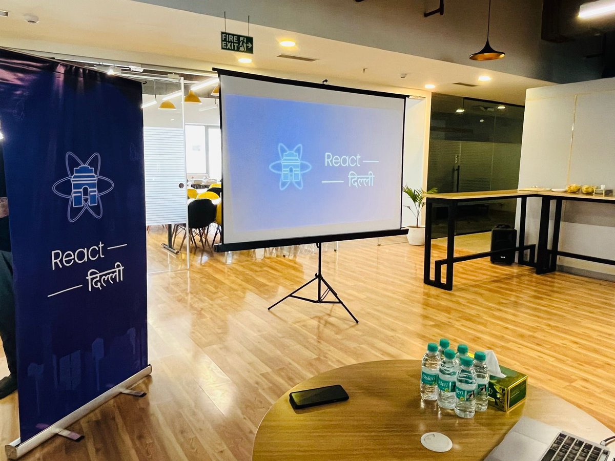 Attended #3 meetup of @reactdelhi at @lambdatesting on saturday.
Met some amazing people. Great insights from @sharma_akshayy talk on 'Building Microfrontends with Module Federation'. Thanks @kapoor_twts for organising.

#react #reactcommunity #dev #frontend #reactdelhi