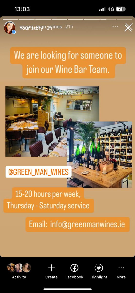 The team at @GreenManWines1 are hiring