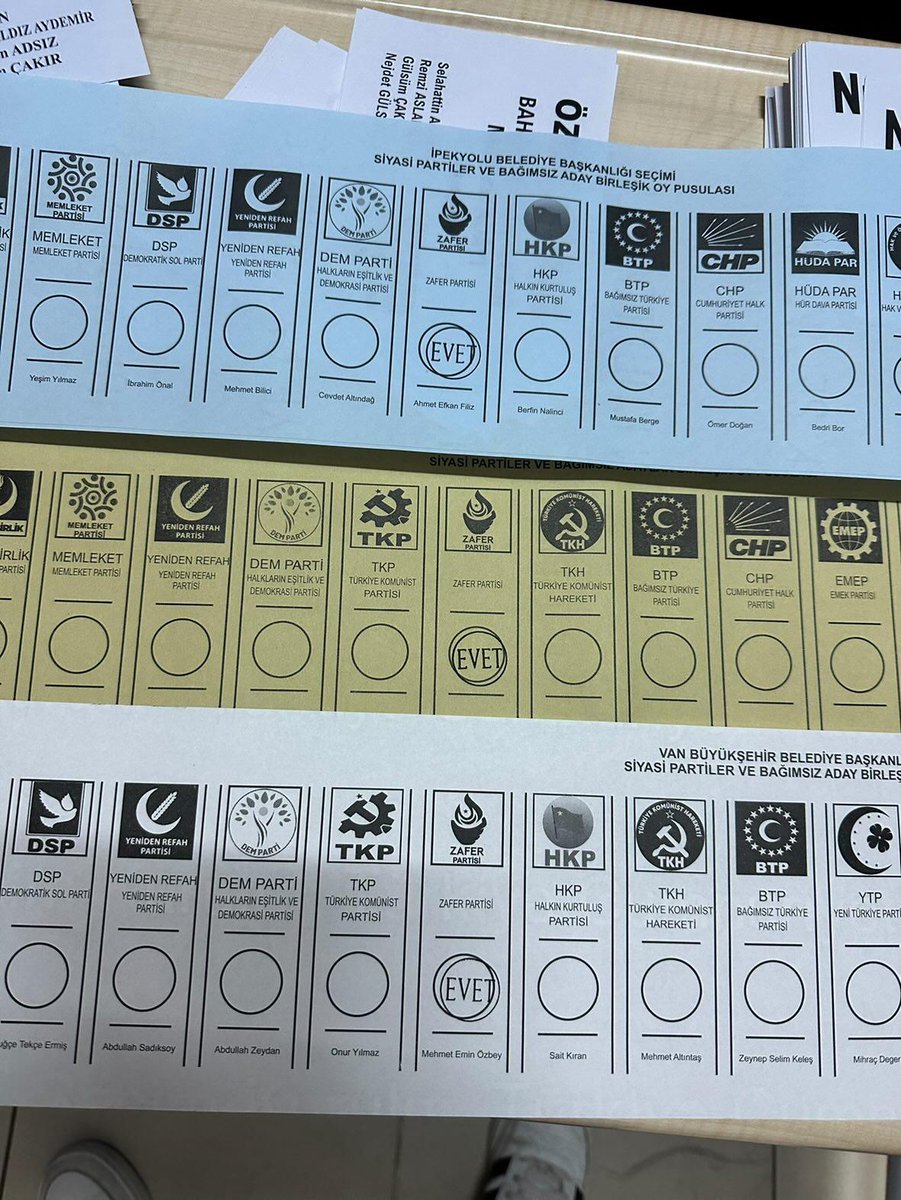 mehmeteminozbey's tweet photo. Zafer Partisi'ne Van'dan oylar gelmeye devam ediyor. https://t.co/lAnvfFehHi