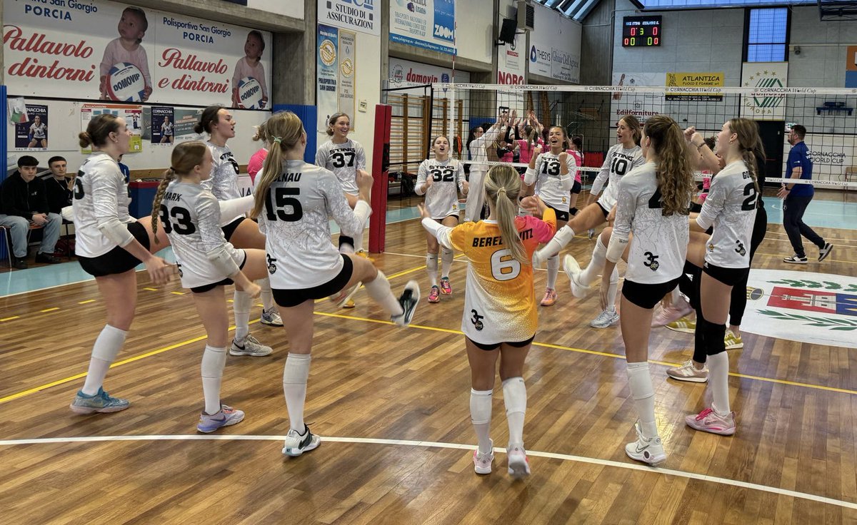 With a victory over a good Hungarian club we find ourselves in the quarterfinals tonight! We are enjoying our time here!