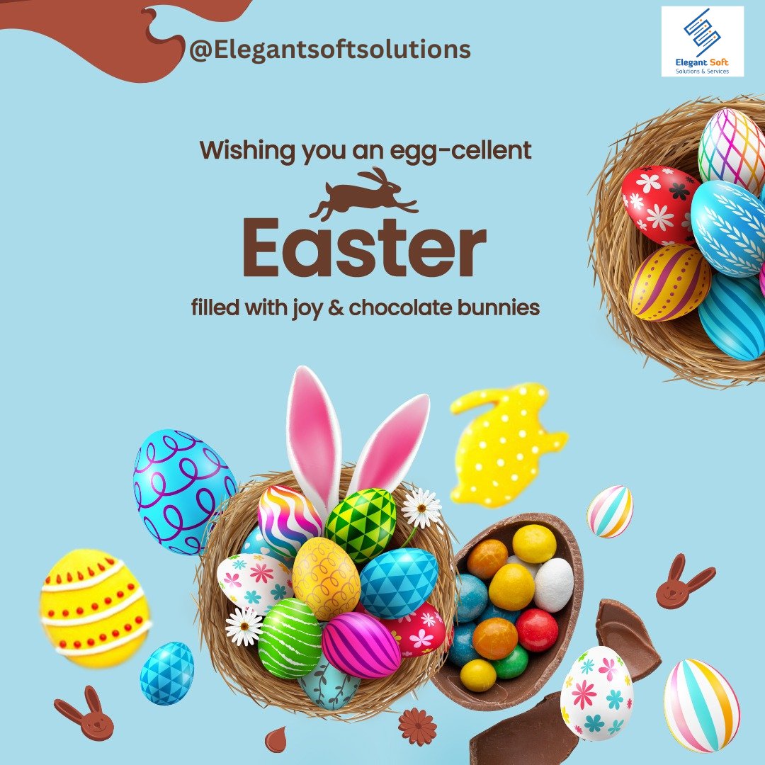 eleganttally's tweet image. Happy Easter!
Easter is a time of reflection, renewal, and rejoicing. Let's commit to serving one another and living a life pleasing to God. May the blessings of Easter be with you and your loved ones.
#Easter #easter2024 #Tallysolution #tallyprime #ElegantSoft
