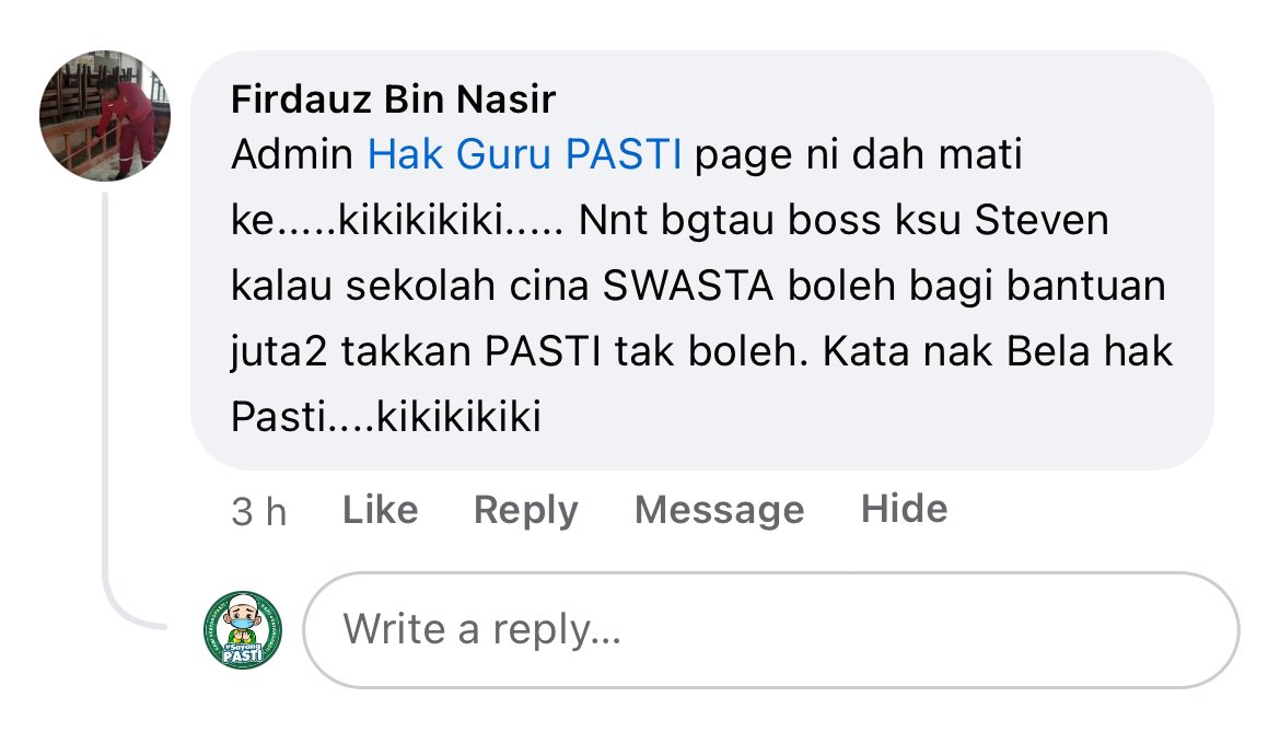 Semoga saudara seIslam kita ini dibukakan ruang bertaubat seluas langit sempena 10 malam terakhir Ramadhan ini.

Tak setuju tak apa. Allah ada 🥹

Tak boleh nak brain kenapa mrk sakit hati sangat dengan kami ni