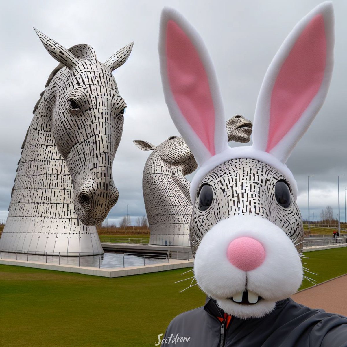 Ok A.I., show me the Falkirk Easter Bunny……

🙈🐇
Utterly terrifying 😂
#falkirk #visitfalkirk #kelpies #thekelpies #easter #easterbunny