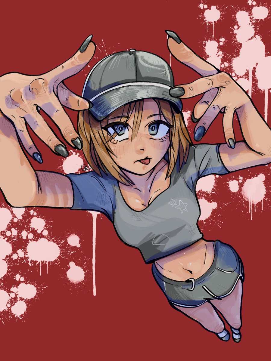 CrabbInky's tweet photo. I lost the reference for this and I’m gutted, but hey I think this looks sick asf #reference #rendering #digitalart #oc https://t.co/4MgNUbNzsL