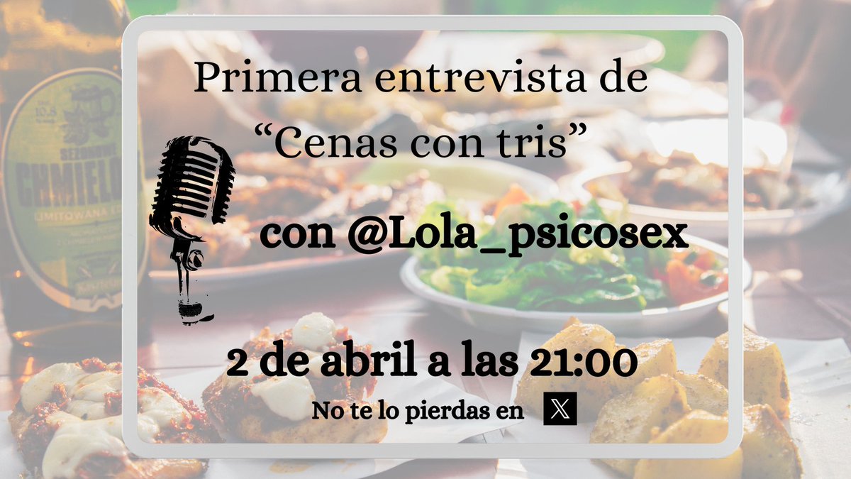 Nacer para servir...nacer para mandar...¿Dominante o sumiso...se nace o se hace?
No es por nada, pero yo esto se lo tengo que preguntar a @Lola_psicosex en la charla que vamos a tener aquí en twitter, ¡en abierto el día 2 se abril a las 21:00 hora de la Península!