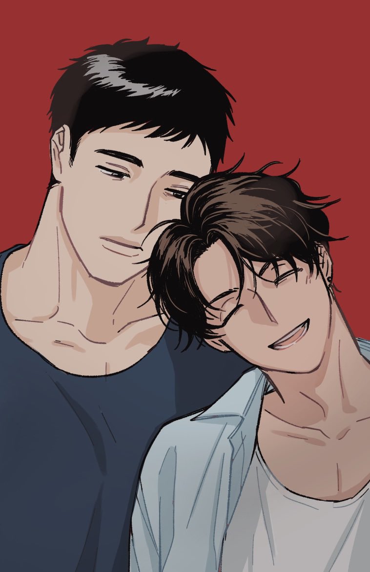 이십팔님(@4x7_4x7 ) 신간 [장르는 스릴러입니다] 책에 특전 그려드릴 수 있어서 즐거웠습니다 감사해요 🌊🪟💕 👍👍