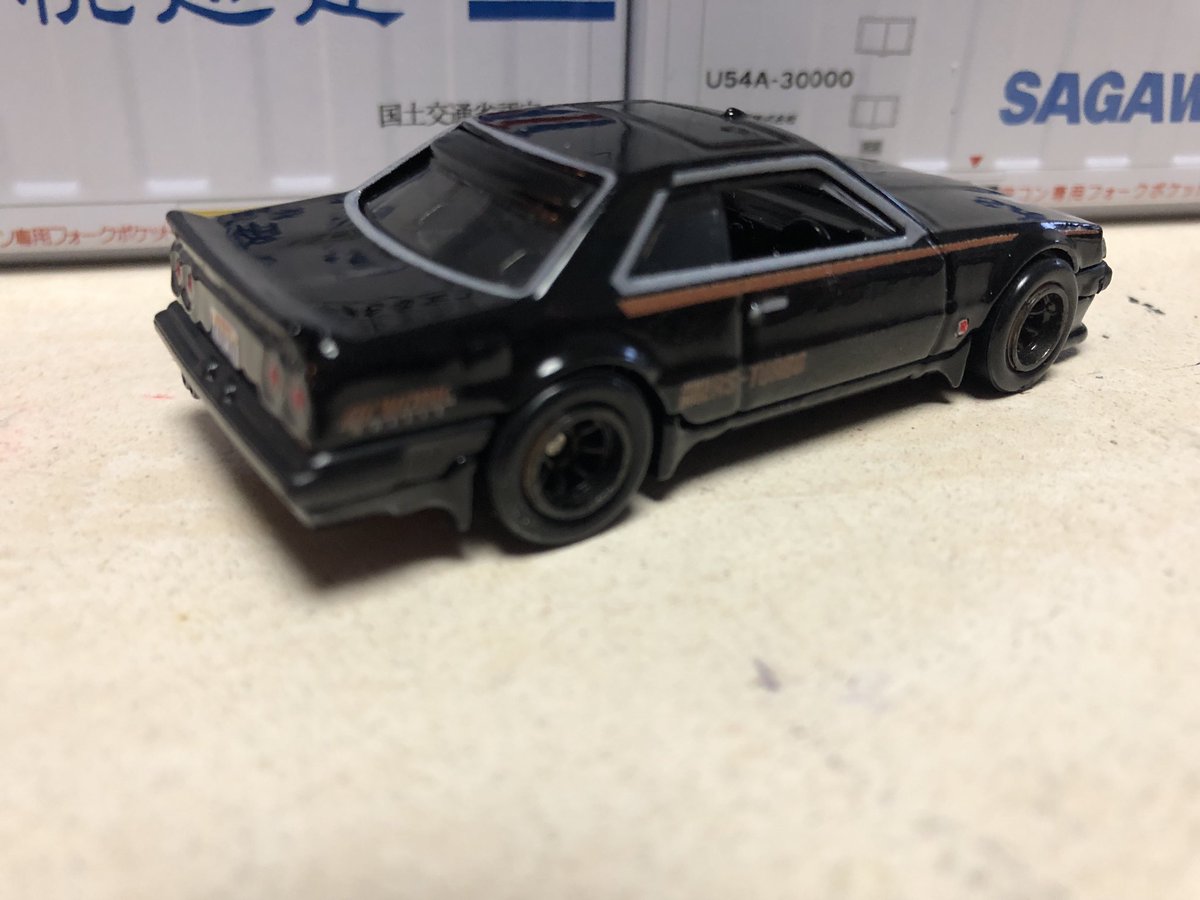 porschegmbh's tweet photo. #ホットウィール  #HotWheels  #SKYLINERSTURBO  #KDR30 
HW KDR30(BLV)ワタナベ履いてるのにワークをボケで貼ってる設定です(*^^*) https://t.co/svKOdvYwog