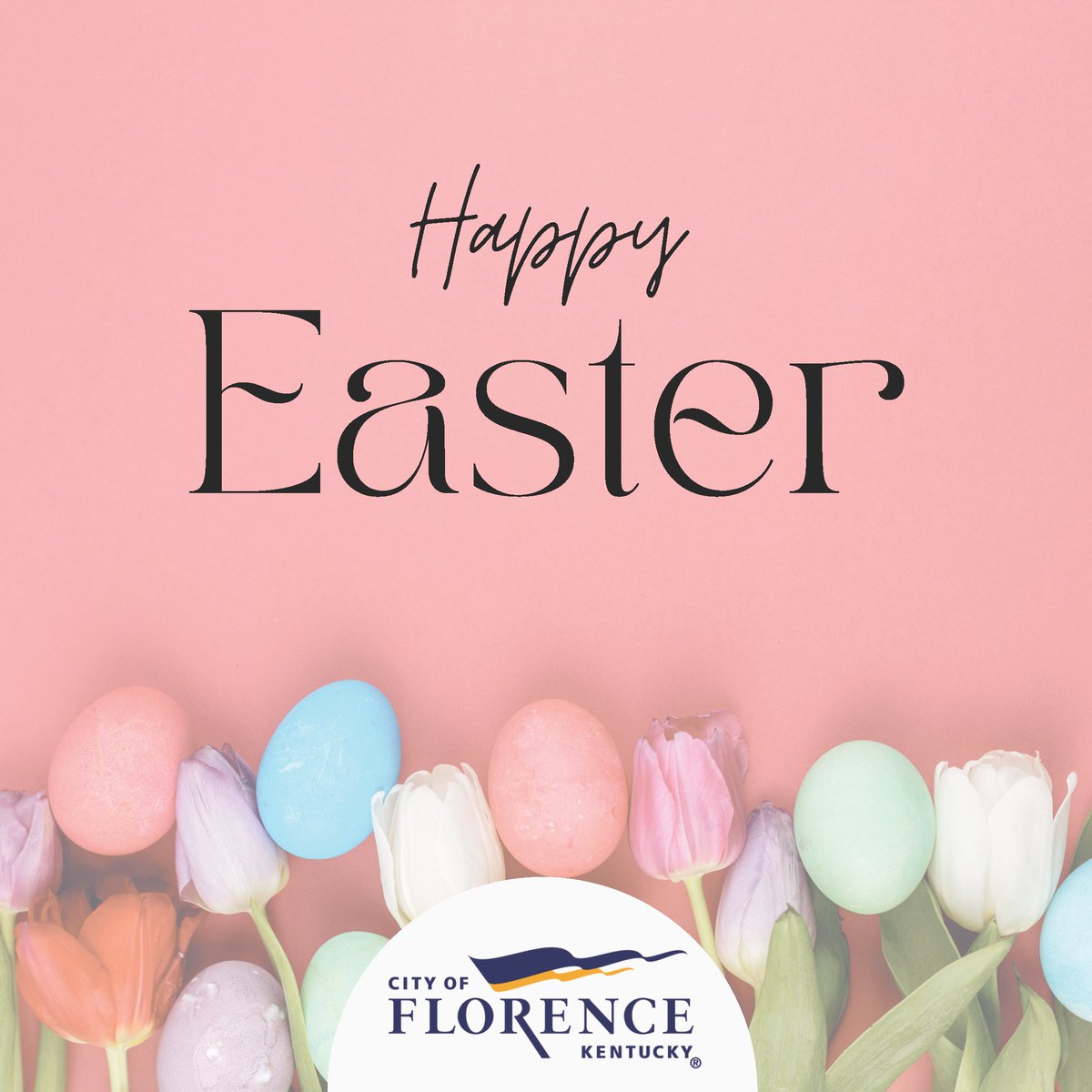 CityofFlorence's tweet photo. 🌷🐰 Happy Easter from Mayor Aubuchon and all of us here at the City of Florence! 🐣 We hope this day is filled with love, joy, and plenty of Easter eggs. Wishing you a peaceful and Happy Easter! 🌼✨ #HappyEaster #CityofFlorence #SpringTimeCelebration https://t.co/PmaOlNUMDZ