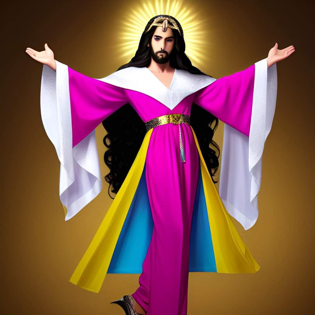 He is risen! 🏳️‍🌈🏳️‍⚧️