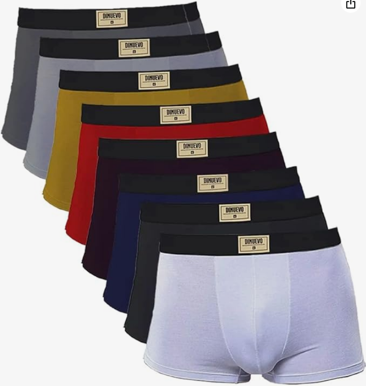 amzn.to/3U1Gkyc

Kit 5 Cuecas Boxer Di Nuevo 100% Algodão Cores Aleatórias