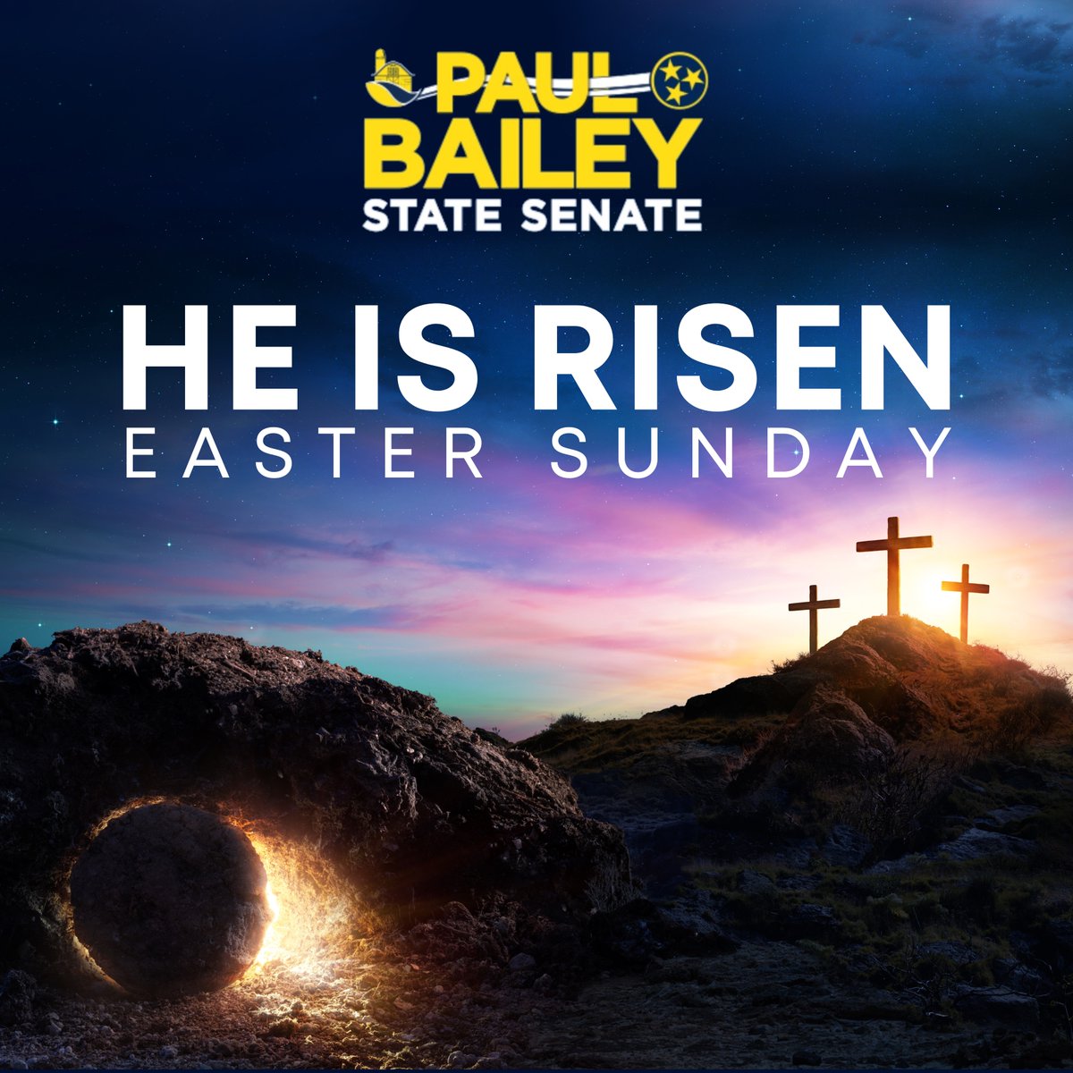 He is risen! Celebrating the miracle of Easter Sunday, a day of joy, renewal, and hope.