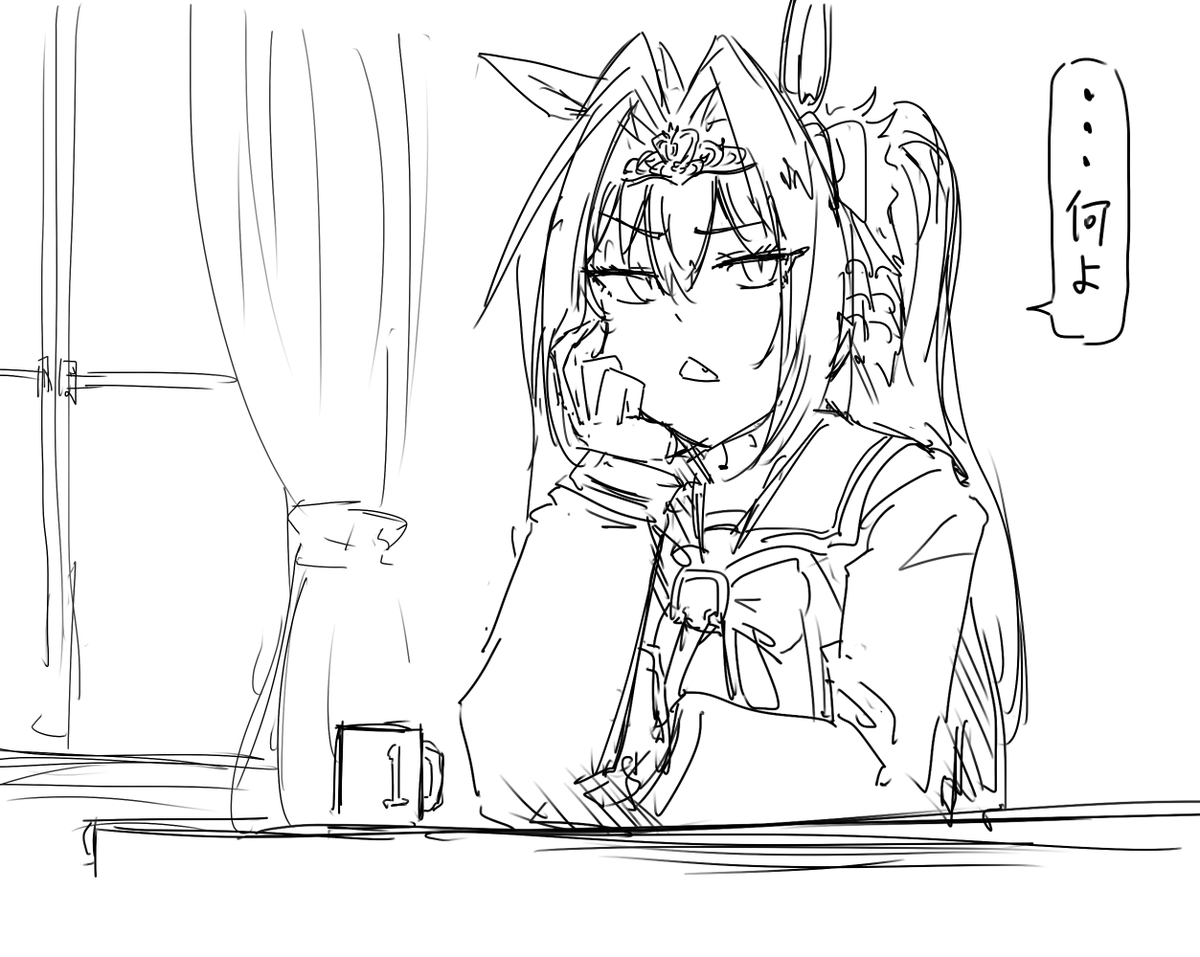 メイン2部よかった #今月描いた絵を晒そう 