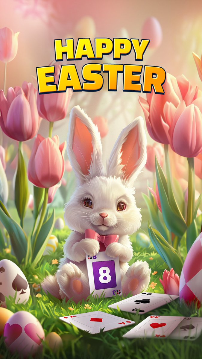 Loaded8sPoker's tweet image. Wishing everyone an EGG-STRA special Easter Sunday! Join us for fun and games this Holiday! 🥚🐇#EasterSunday2024 #HappyHolidays #cards #fun #games