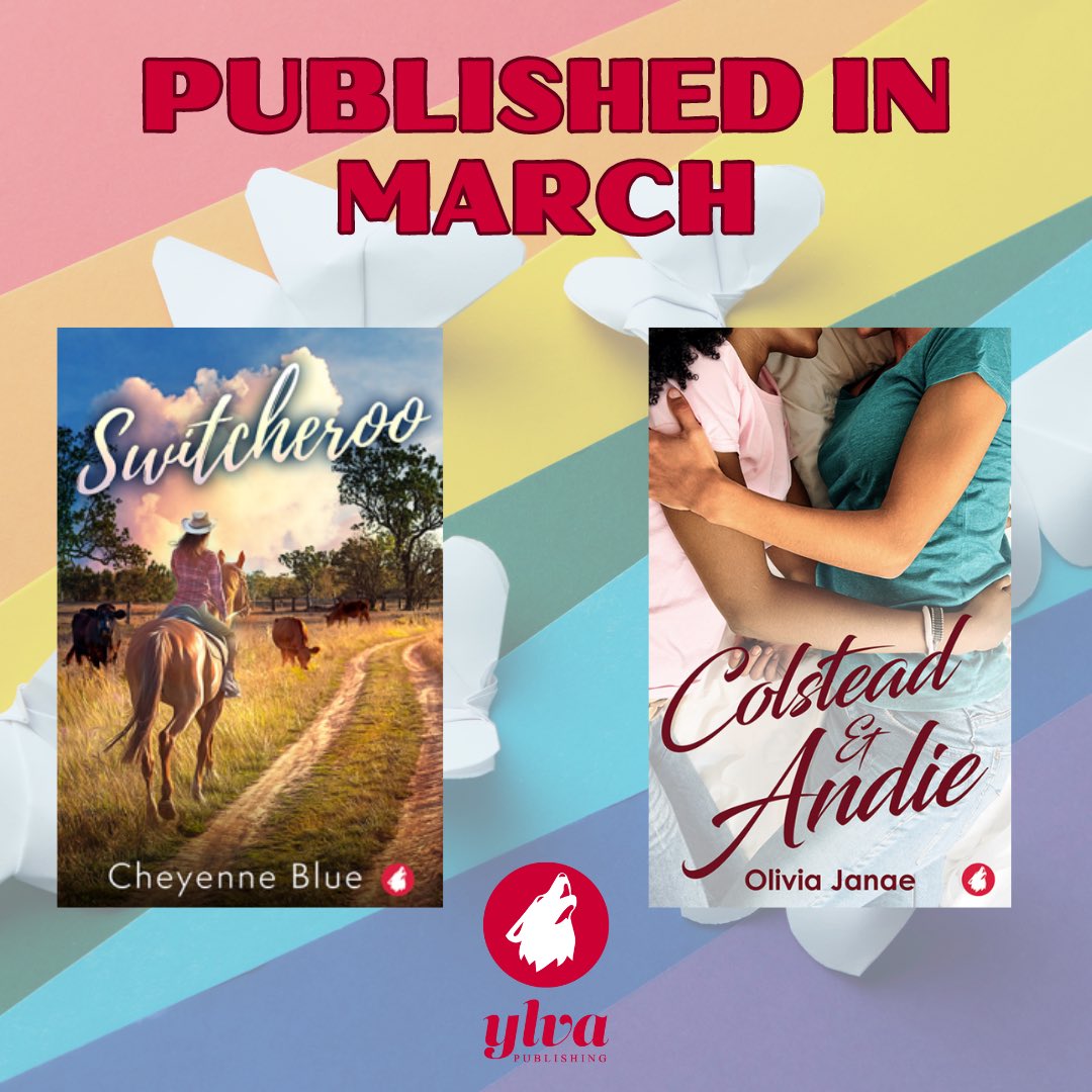 It’s the last day of March already! Did you see everything we published this month? 📖 Colstead & Andie by Olivia Janae - a sizzling lesbian celebrity romance 📺🤩♥️ 📖 Switcheroo by Cheyenne Blue - a delightful lighthearted lesbian romance 💖📖🇦🇺 #lesbianromance