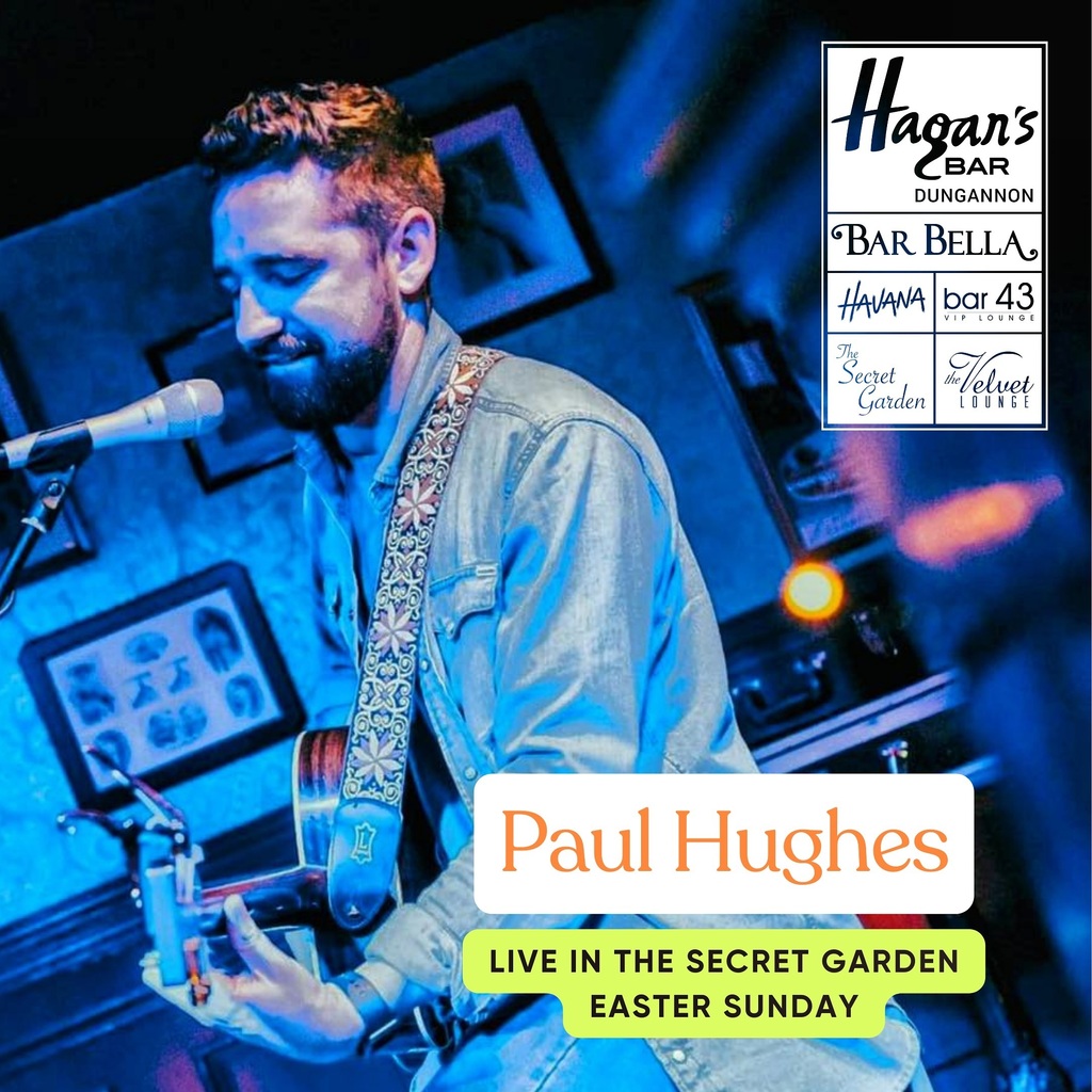 LIVE MUSIC this Easter with the fantastic Paul Hughes LIVE in the #SecretGarden !!! instagr.am/p/C5Lbbs1Kiia/