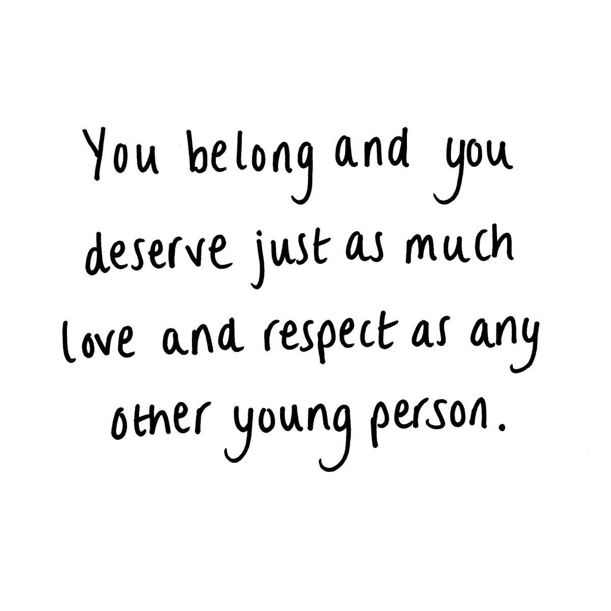 Today is #InternationalTransDayOfVisibility. A day to celebrate the trans community and their place in this world.

To be a trans young person in our society is hard - many face discrimination and hostility daily. But today we want to share some messages of hope.

You deserve to