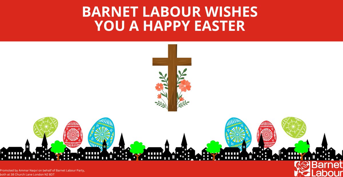 Barnet Labour wishes our friends and neighbours a Happy Easter.