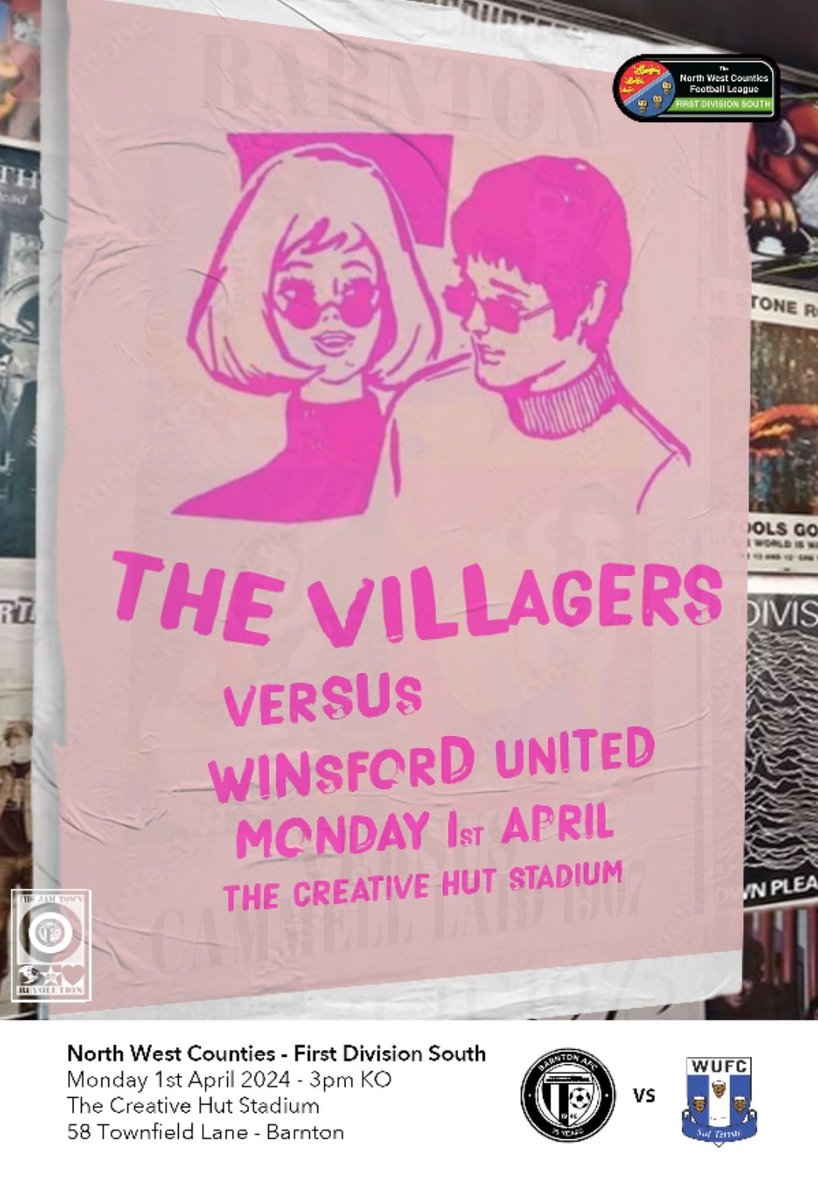 *Dig the New Breed*
Here's the latest #TheJamTownRevolution @nlprogs For #BankHoliday Mondays @nwcfl Home fixture V's @WinsfordUnited 
Inspired by local band @gas_kunst 🎶
#Cheshire #Juve
#UTV #Bianconeri ⚫️⚪️⚽️