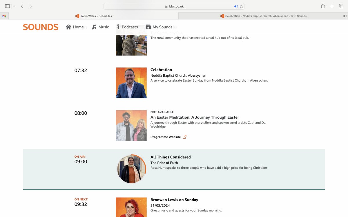 To be fair, @BBCRadioWales has smashed it out of the park this Easter Morning. Awesome stuff @NoddfaJohn, @cathwoolridge @daiwoolridge He is Risen!