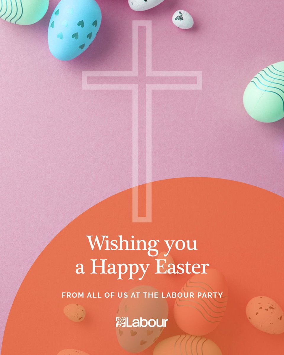 Happy Easter to everyone celebrating in Islington and beyond today from all at Islington Labour