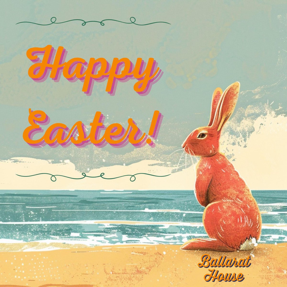 Happy Easter!

What are you doing this weekend?
Are you spending time with family and friends?
Will you eat your body weight in chocolate?

Wishing you a wonderful time, whatever you are doing.

Book direct and enjoy fabulous bonuses.
ballarathouse.com/book-your-stay
 
#happyeaster
