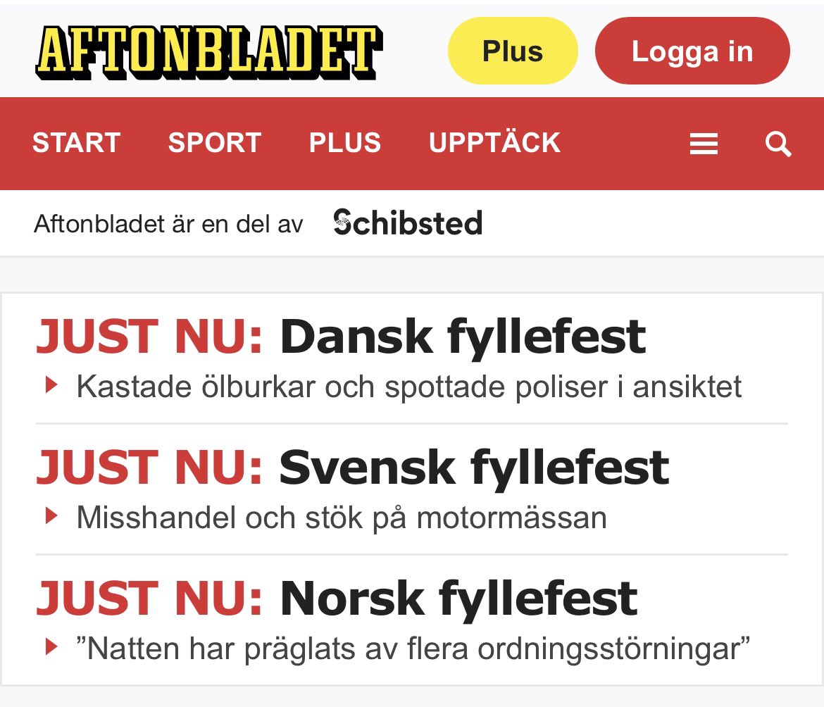 Anar ett tema denna påskhelg..