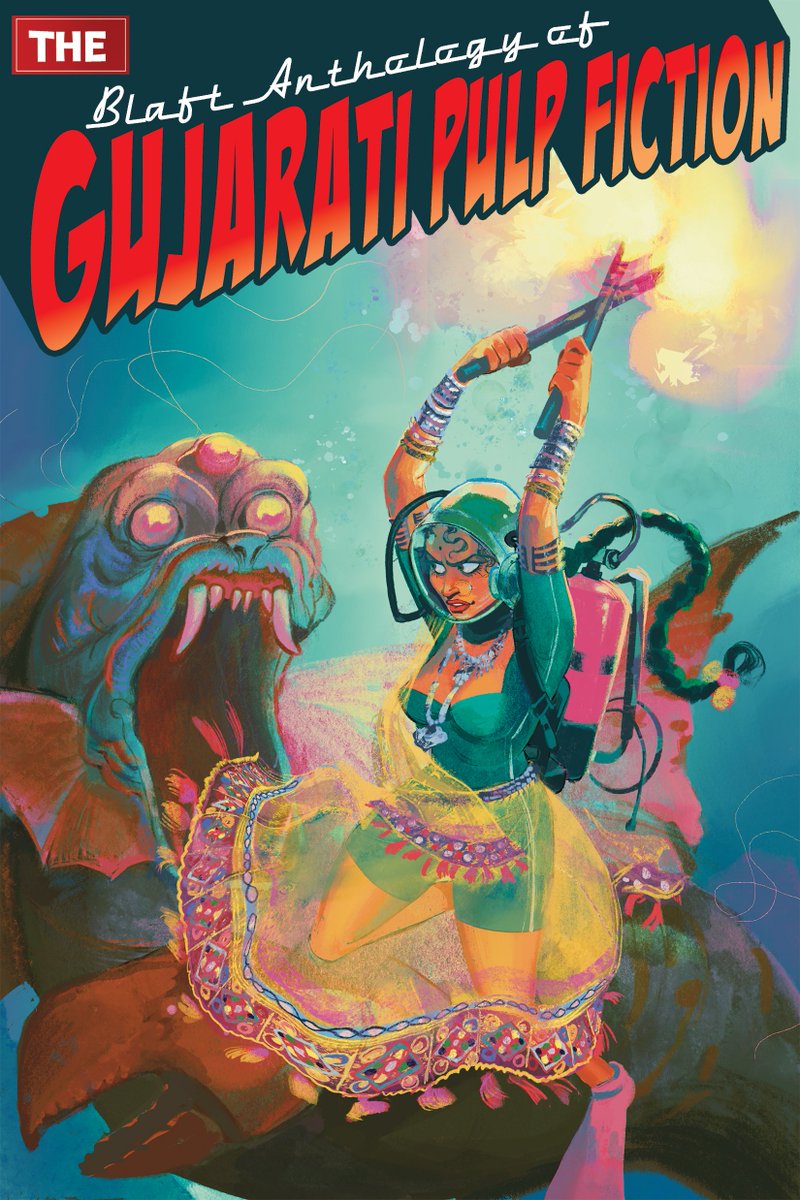 In case you missed our Kickstarter: Gujarati Pulp Fiction is now available for pre-order on our website. Expected release: December 2024 blaft.com/collections/ne…