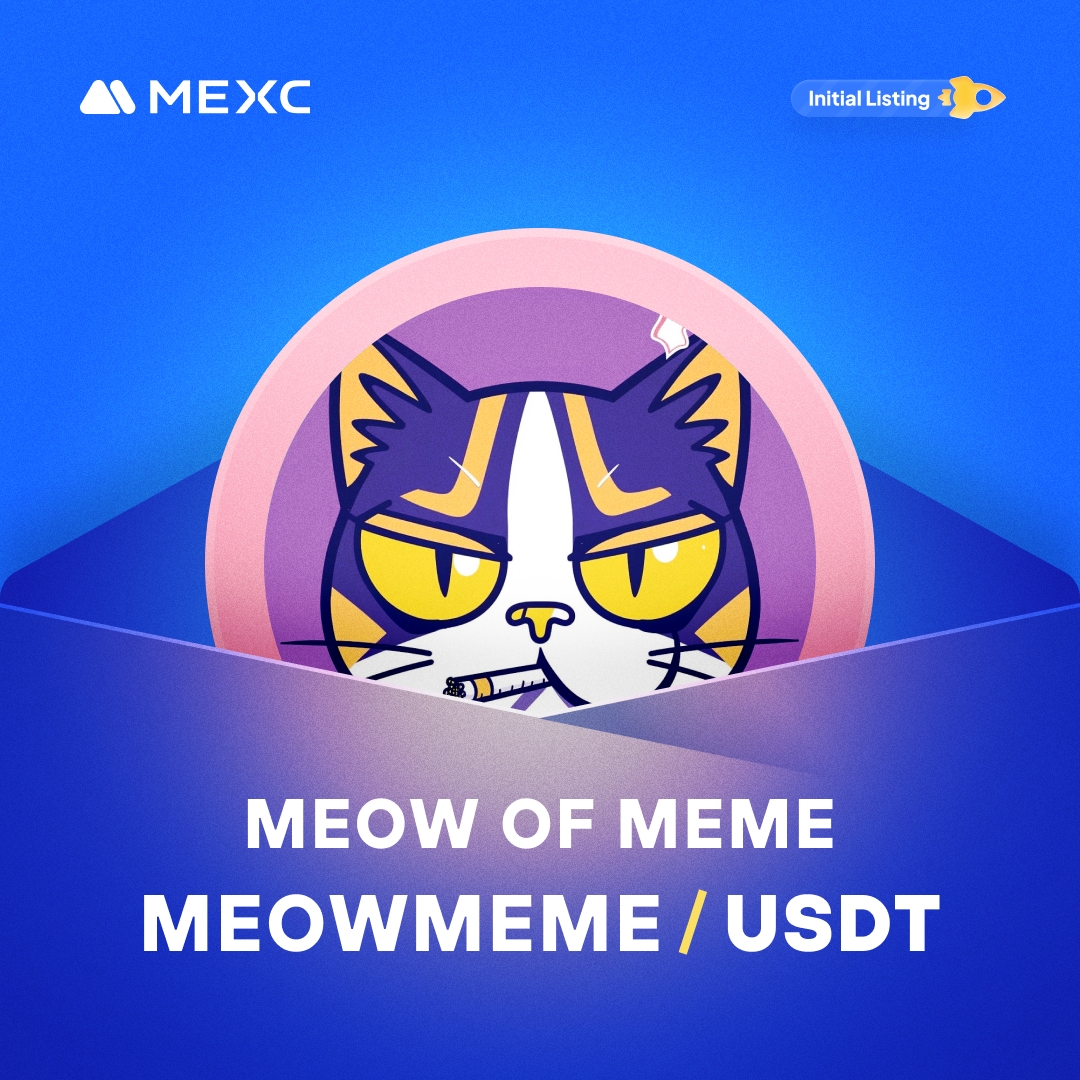 We're thrilled to announce that the @meowofmeme Kickstarter has concluded and $MEOWMEME will be listed on #MEXC! 🔹Deposit: Opened 🔹MEOWMEME/USDT Trading in the Innovation Zone: 2024-03-31 10:30 (UTC Details: mexc.com/support/articl…