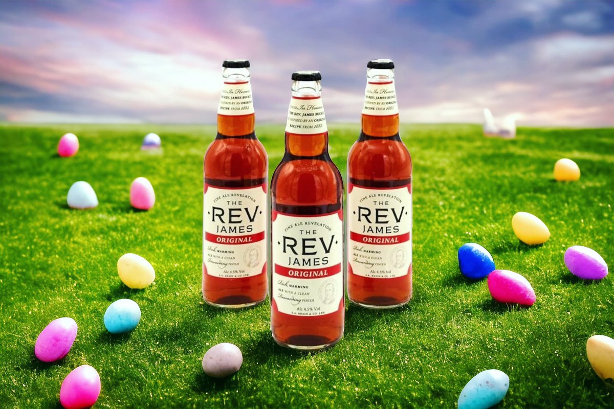 Happy Easter 🐣 to one and all! The Rev James is on duty today. 🍻 #pasghapus2024 #happyeaster2024 #brainsbrewcrew