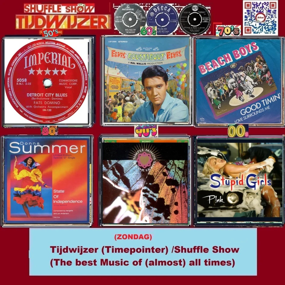 TIJDWIJZER (Timepointer) / SHUFFLESHOW / MUSIC MUSEUM (The best music of (almost) all times) and new releases. The music and PLAYLIST is on our website #Internetradio #SmartTV #RadioOctaaf Octaaf Music Radio twitch.tv/radiooctaaf