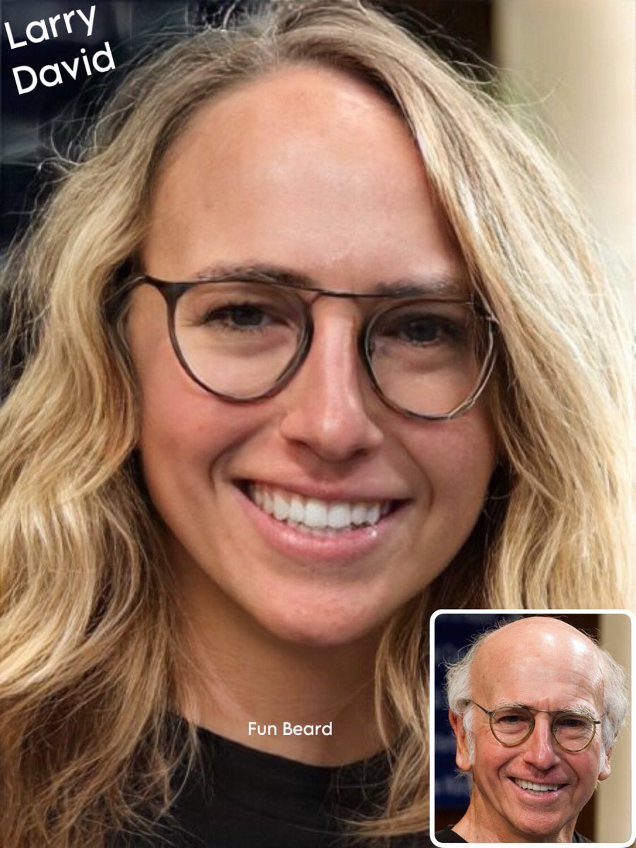 Larry David as a lady. So gorge