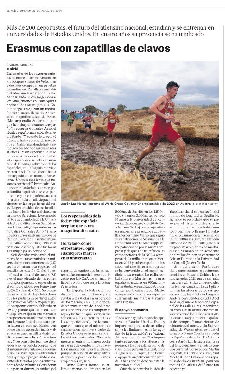 Lectura obligada Artículo de @carlosarribas en el diario @elpais_espana