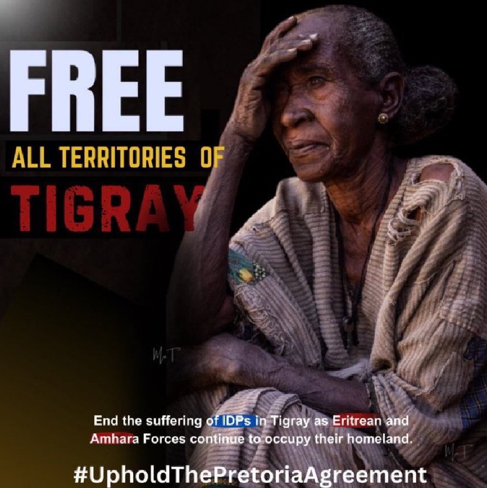 FreeTigray111's tweet photo. למה לאנשי תגראי אין קולות שזועקים עבורם לסיוע,גינוי,חקירה,הכרה,צדק,שלום אמיתי,ריפוי וחופש.
למה אין משבר אנושי וזעזוע עבור ניצולי רצח עם בתגראי.  #Justice4TigrayGenocide 
למה אנשי תגראי הופקרו לבד #TigrayGenocide @_AfricanUnion @Isaac_Herzog @SecBlinken @EUCouncil @UN_HRC @UN @VP https://t.co/WtmhEAdMYk
