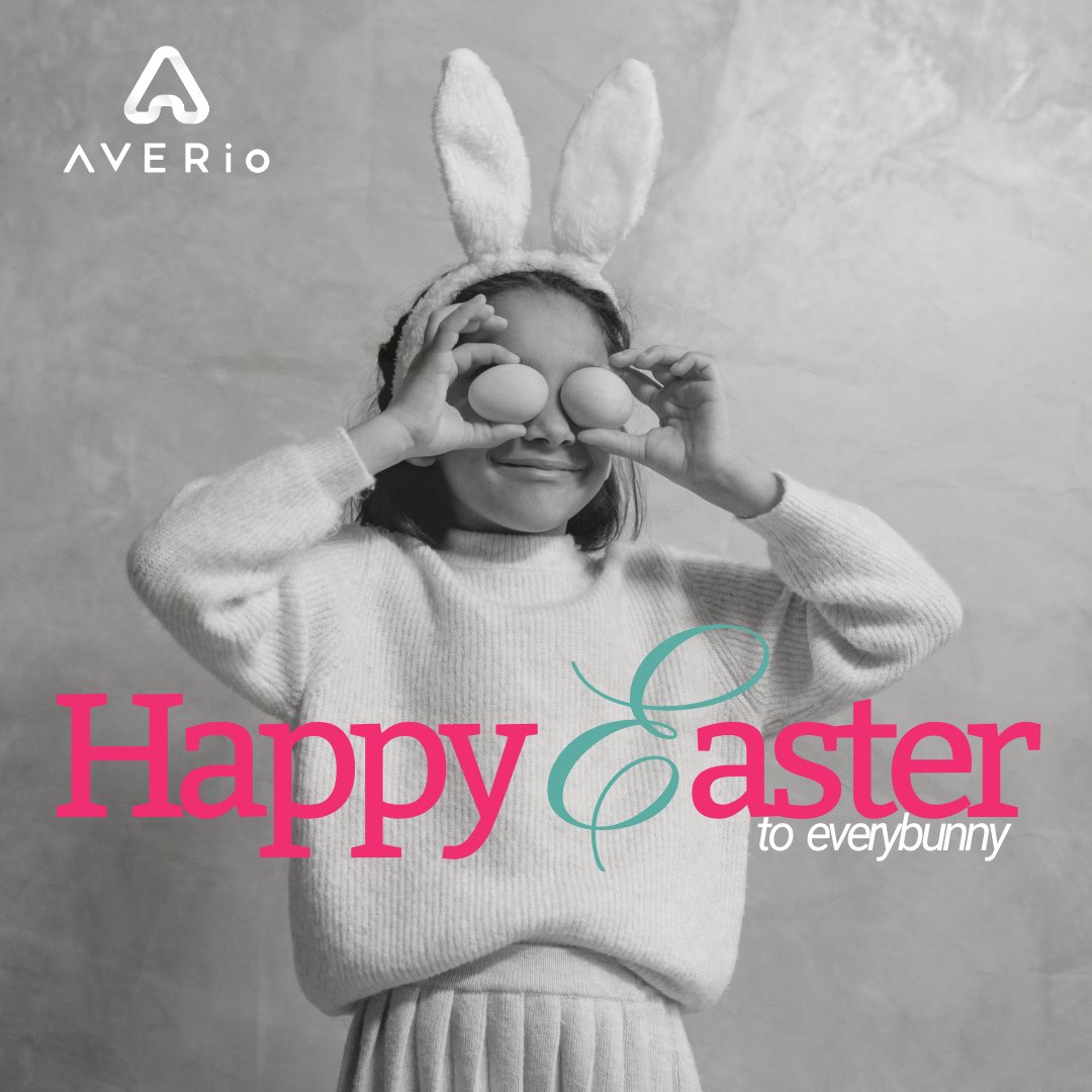 AVERioTech's tweet image. 🐣 Happy Easter Everyone from all of us here at AVERio🐣