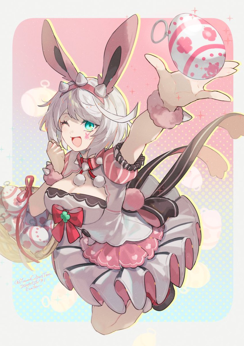 YoumiCitrusTea's tweet photo. 🥚🐰
#GuiltyGear https://t.co/VDdDYh4rhM