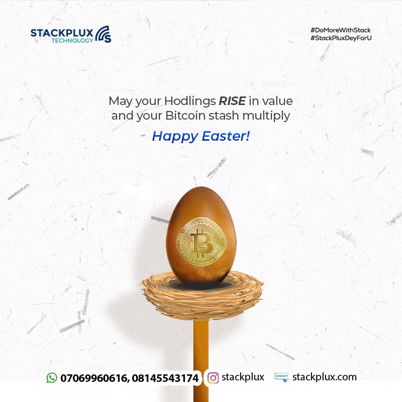 stackplux's tweet photo. He is RISEN. Wishing our beloved customers all the joys of the season. Happy Easter. https://t.co/YsotPpWoIL