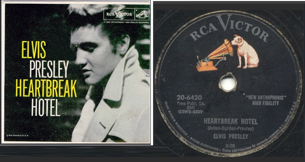 Elvis Presley - Heartbreak Hotel (1956) TIJDWIJZER (Timepointer) (The best music of (almost) all times RADIOOCTAAF.NL #ElvisPresley - Heartbreak Hotel (1956)