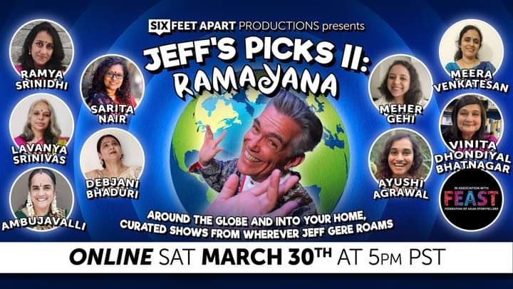 Super happy and blessed to be part of this show!! Will be premiered starting tomm - Sunday the 31st March at 5:30 AM IST.

Watch a short preview here
youtu.be/52lV068tD2s

Buy your tickets here...
eventbrite.com/e/jeffs-picks-…