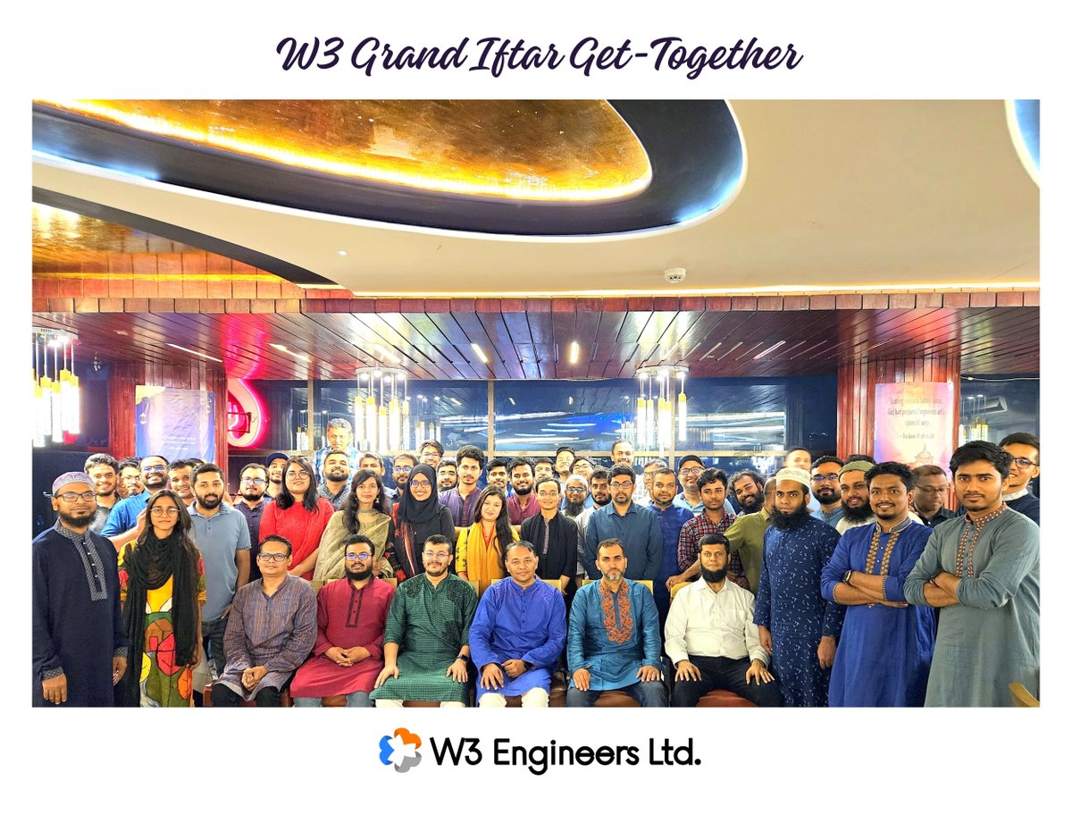 w3engineers's tweet image. 🌙✨ Our W3 family gathered for a heartwarming iftar get-together, brimming with laughter, joy, and mouthwatering delights! It&apos;s moments like these that strengthen our bonds beyond the workplace. Cheers to cherished memories and meaningful connections! 🌟 

#W3Iftar #TeamBonding