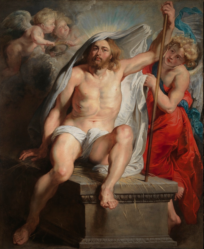 P.P. #Rubens, Cristo risorto 1615-16c. Galleria Palatina #PalazzoPitti⁠
Buona #Pasqua!