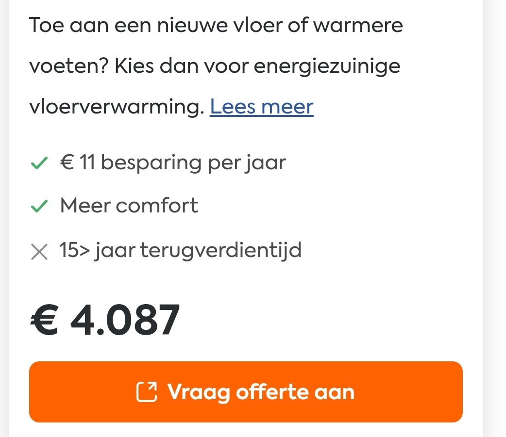 Hm > 15 jaar hè? Klopt, 371 is meer dan 15. En met een kwart procent rente over de investering loopt het richting oneindig. Laat maar.