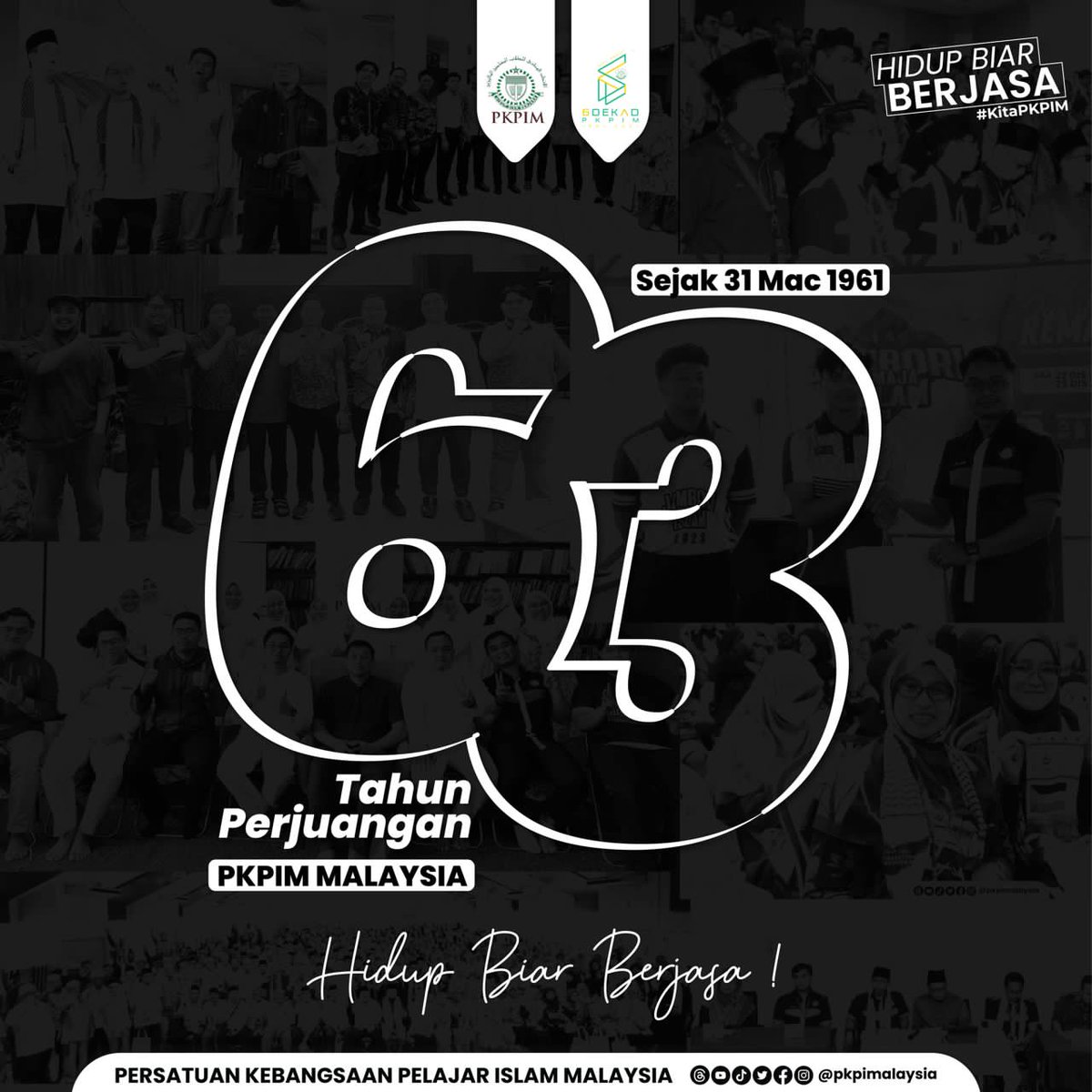 SELAMAT ULANG TAHUN PKPIM KE - 63

Menurut Almarhum Dr. Siddiq Fadhil, mantan Presiden PKPIM dan ABIM, “PKPIM punya komitmen perjuangan Islamiyah dan cita-cita...

Bacaan penuh:
instagram.com/p/C5LAUxJPZmG/…

Hidup Biar Berjasa!

#HBB
PKPIM