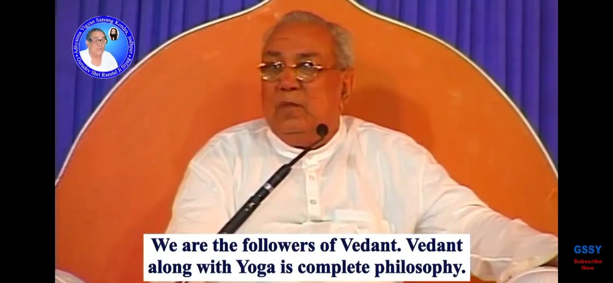 🌹 Jai Gurudev 🔱
#Vedant + #Yoga = Complete #Philosophy 
#GurudevSiyag
#AVSK
#GSSY