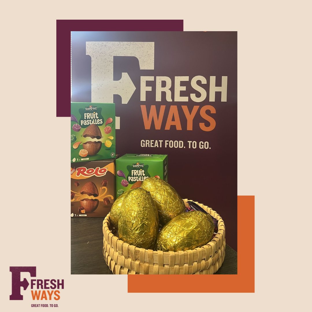 From our family to yours, Happy Easter! We hope you have an eggcellent day! 🐣

There was great excitement at Freshway's #SandwichHQ this week when every member of #TeamFreshways got an Easter egg!

#easter #easter2024 #eastereggs #freshways