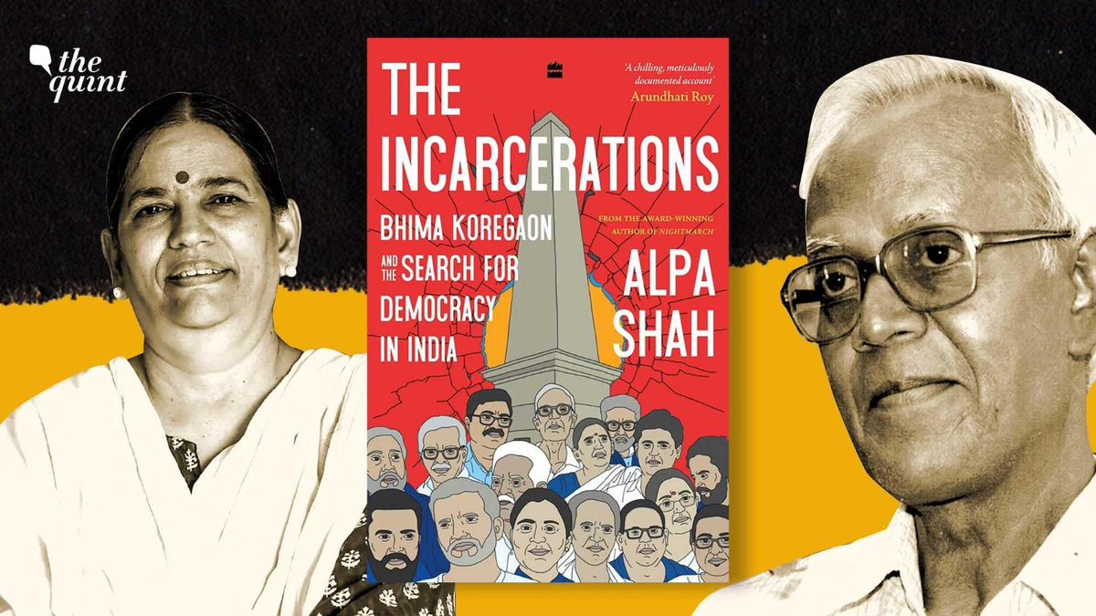 'This experience of learning about the BK-16, intimately, bridges the gap between us and them… And it brings the terror of their experiences closer home,” @mekhala_saran reviews #TheIncarcerations by @alpashah001. thequint.com/opinion/the-in…